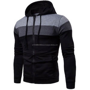 Sweat à capuche oversize en coton 100% de haute qualité, vêtements de rue tendance, sweat à capuche personnalisé pour homme avec fermeture éclair - Product Image 1