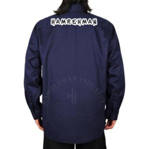 Men's <b>Flame</b> Resistant Crew FR 100% Cotton Uniforms Cotton Electrician Welding Fr Clothing Fire Resistant Work <b>Shirts</b> Mens <b>Flame</b> - Product Image 3