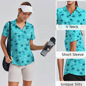 Ropa informal de verano para mujer, camisa de golf, ropa para exteriores, camisa de golf para mujer, cómoda y fácil de llevar - Product Image 5