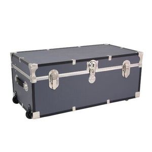 Portable Iron Trunk Metal Storage Box For Travel Camping Moving Household Organization And Personal Storage - Product Image 2