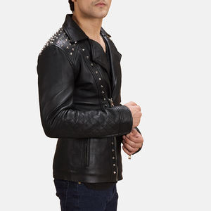 2026 New Style Men <b>Genuine</b> <b>Leather</b> <b>Jacket</b> Premium Quality <b>Leather</b> <b>Jacket</b> Manufacturer Supplier - Product Image 5