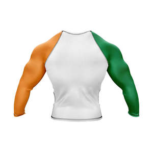 2025-26 Latest Design Light Weight Men's Rash Guard Factory Made Customized Logo Printing Low MOQ Sports Wear for Boys - Product Image 2