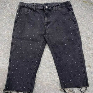 Nuevos Shorts de Mezclilla Rectos de Verano, Estilo Urbano, Lavado Oscuro Personalizado, Jeans Vintage de Moda para Hombre - Product Image 2