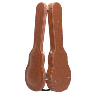 Étui rigide pour guitare électrique 13657298 marron à surface bombée pour sacs et protections d'instruments de musique de style GLP - Product Image 6