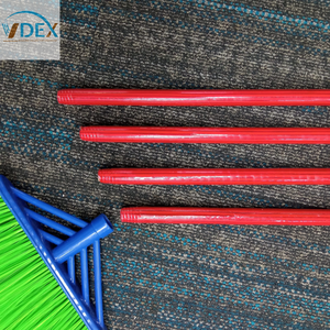 Mango de escoba de madera, palo de fregona de madera a la venta, longitud de 120cm, Malasia, Italia, mercado, revestimiento de PVC, mango de escoba de madera - Product Image 3