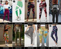 Pantalones de yoga de cintura alta para mujer, talla grande, con estampado de mapa del mundo de la estrecho de Hormuz y leopardo, elásticos en cuatro direcciones, ecológicos, personalizables por sublimación