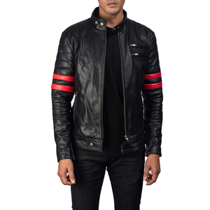 New Bomber <b>Leather</b> <b>Jacket</b> for Men and Casual Wear Motorcycle <b>Brown</b> Color Plus Size <b>Leather</b> <b>Jacket</b> For Men - Product Image 2
