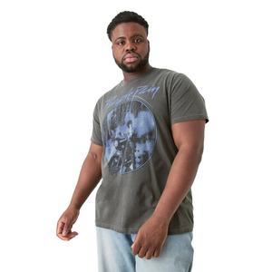 T-shirt streetwear personnalisé délavé à l'acide, coupe classique, 100 % coton, séchage rapide, respirant, option logo personnalisable, devant vierge, directement de l'usine - Product Image 1