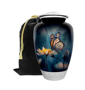 Urnas de Cremación Modernas Hechas a Mano para Adultos, Urnas Conmemorativas Decorativas de Estilo Americano para Cenizas de Hombres y Mujeres - Product Image 5