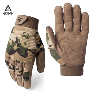 OEM Tactical Gloves Durable Microfiber Palm Anti <b>Slip</b> <b>Full</b> Finger Gloves for Outdoor Cycling Riding Work - Product Image 1