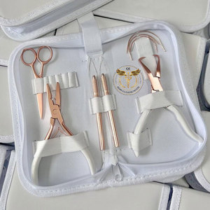 Hair Extension Microlink <b>Pliers</b> Kit – Anti-Slip Handle Professional Tool <b>Set</b> - Product Image 1