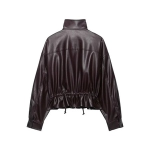 Veste en cuir PU réversible anti-UV pour homme 2026, taille européenne, style décontracté pour l'hiver - Product Image 2