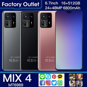 โทรศัพท์มือถือ MIX 4 ราคาประหยัด ระบบแอนดรอยด์ 5G สมาร์ทโฟนปลดล็อค รุ่นราคาถูก - Product Image 6