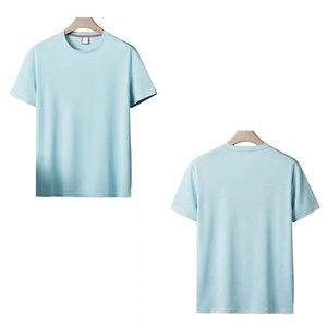 เสื้อยืดผู้ชายสำหรับฤดูร้อน สไตล์สตรีทแวร์ สีพื้นเรียบง่าย มีจำหน่ายในราคาที่เข้าถึงได้ - Product Image 3