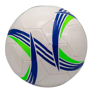 Custom Soccer Ball Design Durable <b>Leather</b> Training Match <b>Football</b> Official Size Bulk Supply - Product Image 1