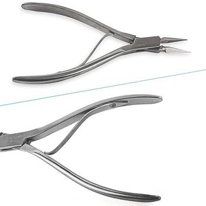 Pinces manuelles réutilisables pour l'extraction d'éclats, en acier inoxydable, pour usage chirurgical et de laboratoire, certifiées CE ISO - Product Image 4