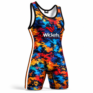 Custom multi color <b>Wrestling</b> <b>Singlet</b> <b>Men</b> Sublimation <b>Wrestling</b> Uniform Breathable 4 Way Stretch Team Wear OEM ODM Manufacturer - Product Image 1