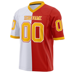 Nouveau design unique, prix abordable, maillot de football américain, très vendu, respirant, anti-humidité, UPF 50, 100% polyester, unisexe - Product Image 5