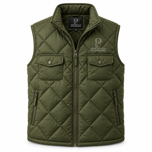 Veste d'hiver à deux tons prête à être expédiée, veste sans manches à capuche, veste matelassée sans manches pour homme, veste sans manches grande taille pour homme - Product Image 5