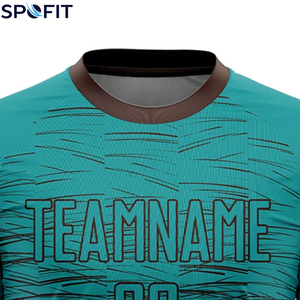 Camisetas de fútbol personalizadas con sublimación completa para hombres, uniformes de entrenamiento de fútbol para equipos de club con logotipo, camiseta de fútbol personalizada - Product Image 3