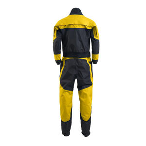 Men's High Visibility <b>Waterproof</b> <b>Work</b> Coverall Black Yellow Safety Protective Windproof Anti-static Protection - Product Image 3