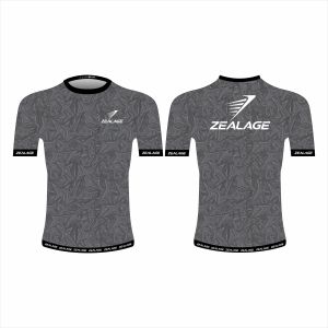 Rashguards MMA personnalisés, impression par sublimation, protection anti-UV, 240 gsm, compression, grappling, BJJ, fabriqués au Pakistan. - Product Image 1