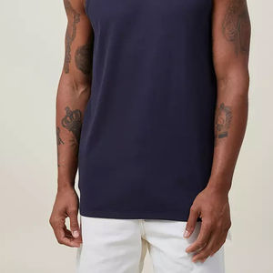 Camiseta sin mangas para hombre, fabricada por OEM, de gran venta, para fitness y entrenamiento, camiseta sin mangas para uso casual, camiseta sin mangas para hombre - Product Image 5