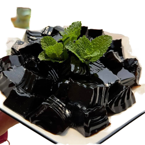 Suministro DE FÁBRICA DE Vietnam, polvo de gelatina de hierba negra, ingredientes seguros para alimentos de grado de exportación para té de burbujas envasados en bolsas - Product Image 1