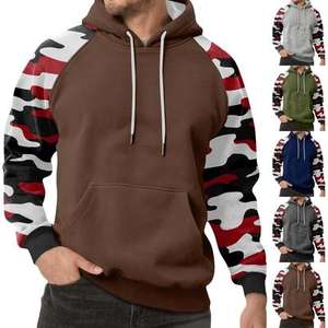 Sudadera con Capucha Personalizada, Estilo Boxy, de Poliéster y Algodón, con Estampado DTG, de Alta Resistencia, Camuflaje para Caza, Diseño Real Tree, para Hombre - Product Image 5