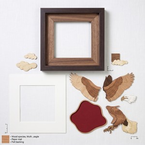 Caja de Almacenamiento de Madera de Nogal con Diseño de Lujo, Estilo Indio Moderno, Montada en la Pared, 5 Niveles, Multifuncional - Product Image 4