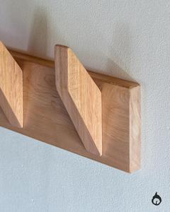 Minimal Wooden <b>Wall</b> <b>Hook</b> Set - Product Image 3