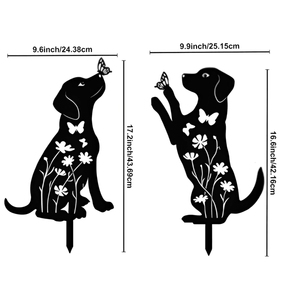 CIFbuy Paquete de 2 Estacas Conmemorativas para Mascotas con Diseño de Puente Arcoíris, Resistentes a la Intemperie, Decoración para Jardín, TikTok para Temu Pick Yard - Product Image 4