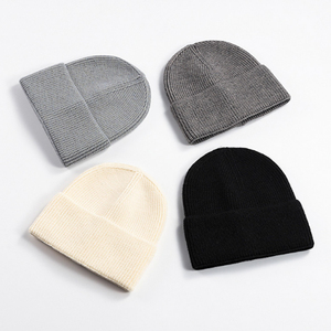 Winter Warm Beanie <b>Cap</b> For Unisex Top Selling Product <b>Designer</b> Collection Winter Knitted Beanie <b>Caps</b> In Solid Color - Product Image 3