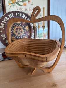 Low Cost Handmade Wooden Dry Fruit Serving <b>Tray</b> with Four Compartments and Large Handle for Parties, Festivals and Family - Product Image 6