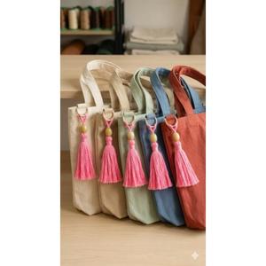 พู่โพลีเอสเตอร์แบบพรีเมี่ยมสำหรับตกแต่งม่านเบาะอุปกรณ์เสริมงานฝีมือแบบทำมือและตกแต่งบ้านอย่างมีสไตล์และทนทาน - Product Image 3