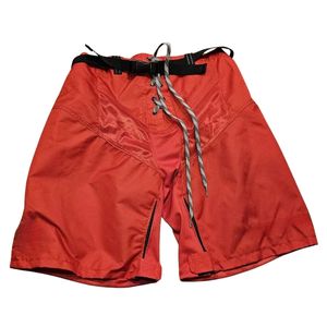 Short de sport sublimé personnalisé à faible MOQ, respirant, 100 % polyester, pour l'entraînement au hockey sur glace, avec taille élastique extensible - Product Image 4