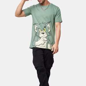 T-shirt pour homme à manches courtes, respirant, en matériaux doux, faible MOQ, fabriqué au Pakistan. - Product Image 2