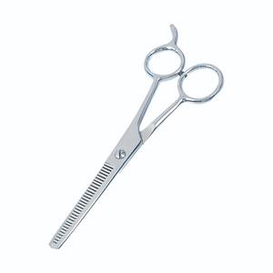 Tijeras de entresacar reforzadas hechas a mano para cortar el pelo de mascotas, cuchillas ultra afiladas, diseño de 32 dientes, mango antideslizante. - Product Image 6