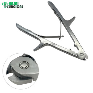 Tijeras Quirúrgicas Manuales de Acero Inoxidable Hasni, Instrumentos Quirúrgicos para Huesos, Tijeras para Jaulas, Instrumentos Ortopédicos - Product Image 1
