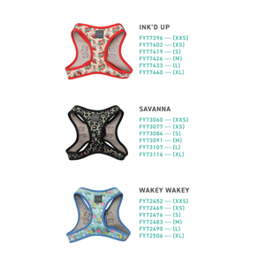 FuzzYard <b>Step</b>-In Harness <b>for</b> <b>Pets</b> Ink'D up (M) - Product Image 2