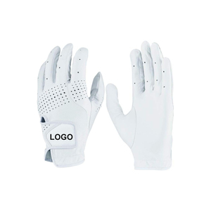Guantes de Golf Amrta OEM de Fábrica, Alta Calidad, Cabretta Blanco, Logotipo Personalizado, Unisex, Antideslizantes, Novedad, Mejor Precio - Product Image 4