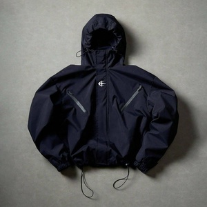 Premium Quality Custom Full Zip Reversible Windbreaker <b>Jacket</b> 100% Polyester Custom Color Block Breathable Woven Fabric - Product Image 2