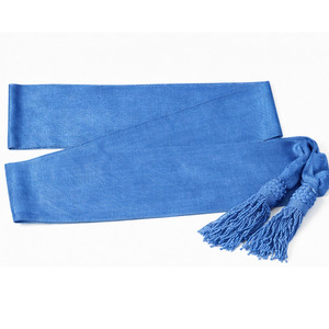 Ceinture en soie de style Union de la guerre civile, bleu ciel, qualité supérieure, accessoire de reconstitution historique - Product Image 1