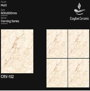 Azulejos de Porcelana CLAYTON CERAMIC Premium, Acabado Mate, Antideslizantes, Modernos, 600x600mm - Product Image 2