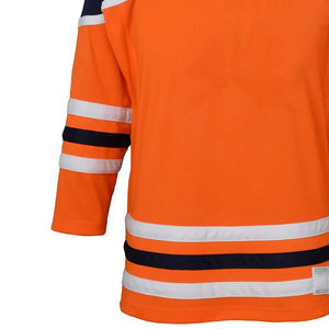 Maillot de hockey sur glace à manches longues de haute qualité, style varié avec nom d'équipe personnalisé, meilleur matériau, compatible OEM - Product Image 4