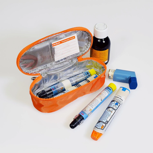 <span class=keywords><strong>Doublure</strong></span> <span class=keywords><strong>thermique</strong></span> Medpac isolée régule la température du médicament diabète sac d'urgence médicale sac isotherme à insuline - Product Image 1