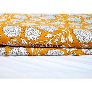 ผ้าฝ้ายแท้ 100% ขายส่ง ผ้าทอมืออินเดียลายพิมพ์บล็อกซานาเนรี ระบายอากาศได้ดี เป็นมิตรกับสิ่งแวดล้อม แห้งเร็ว น้ำหนักเบา สำหรับผู้หญิง - Product Image 4