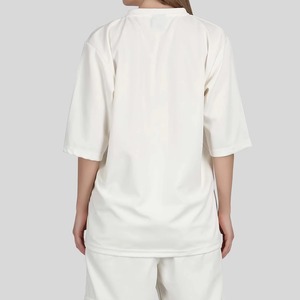 T-shirts de sport en spandex pour femmes, personnalisables avec logo, respirants, pour l'été, vente en gros, vêtements de sport en vrac. - Product Image 2