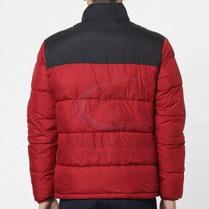Vestes d'hiver matelassées à col montant personnalisables à prix raisonnable, avec votre propre logo, service OEM, écologiques, respirantes et légères - Product Image 3
