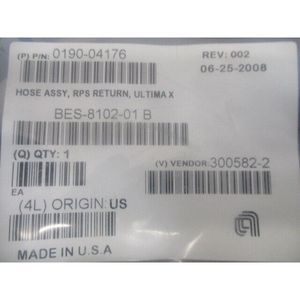 AMAT 0190-04176 HOSE ASSY, RPS RETURN, ULTIMA X - Équipements et pièces semi-conductrices de renommée mondiale à confiance - Product Image 3